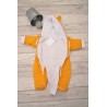 Kombinezon gładki musztardowy ocieplany