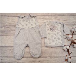 Wyprawka dla noworodka koszulka śpiochy szary koala wz. 222S