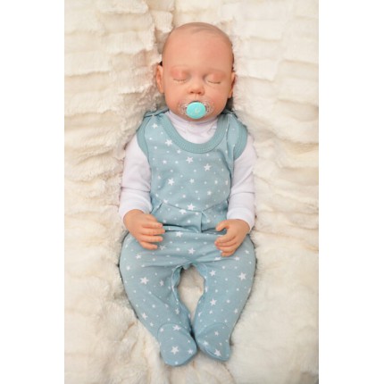 ŚPIOCHY rozpinane w kroku iceberg w gwiazdki wzór 219i