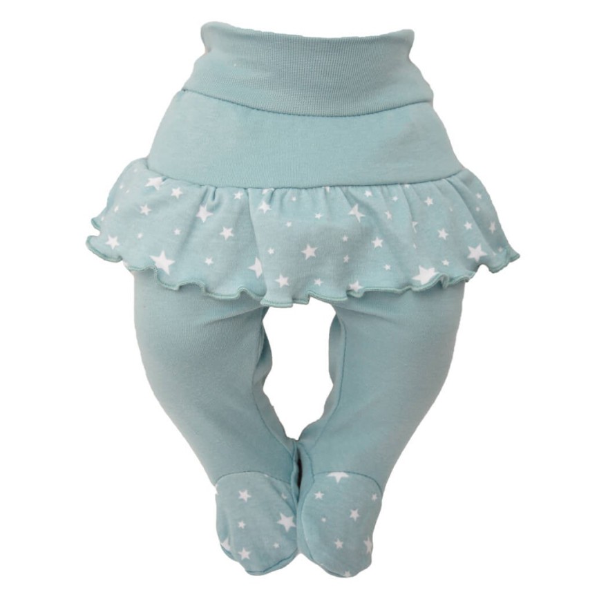 PÓŁŚPIOCHY DZIEWCZĘCE Z FALBANKĄ iceberg w gwiazdy wzór 219i