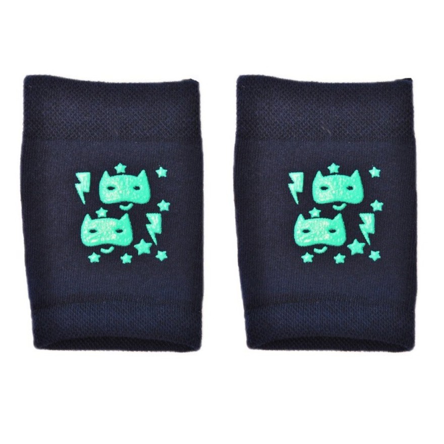 Granatowe NAKOLANNIKI z ABS w maski DO RACZKOWANIA rozmiar uniwersalny