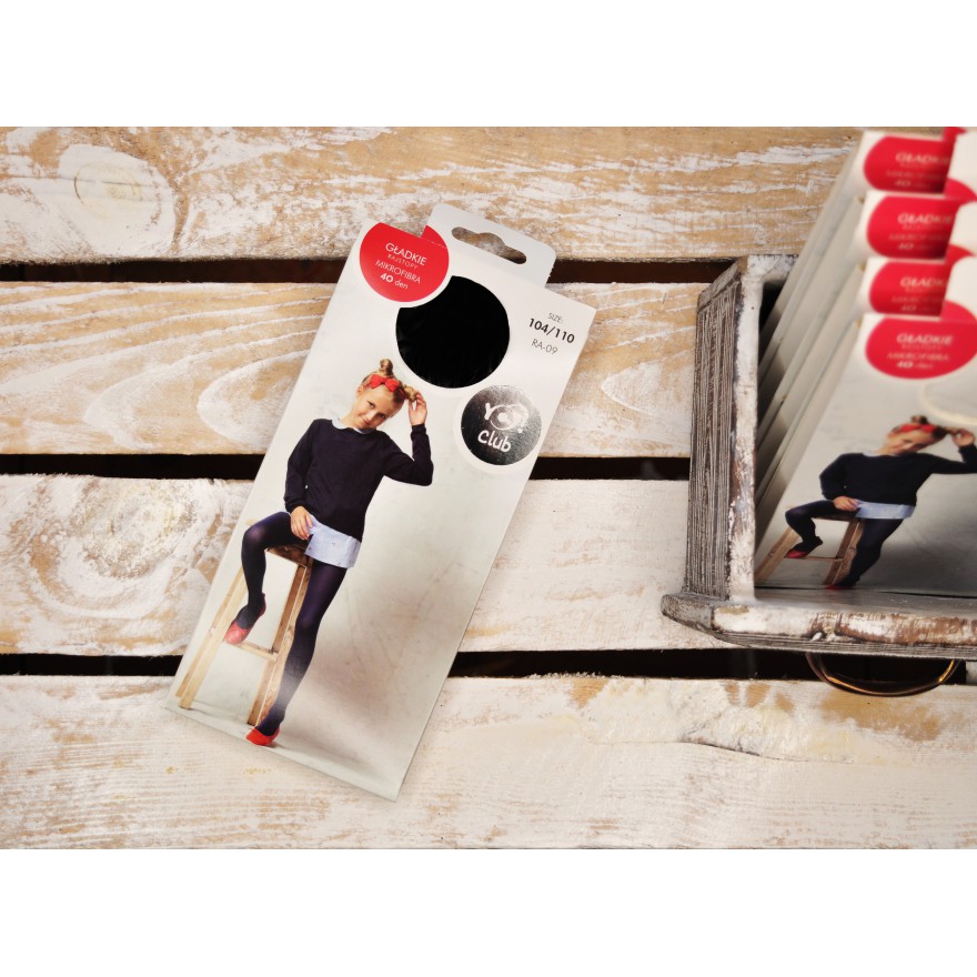 Czarne RAJSTOPY MIKROFIBRA 40 DEN