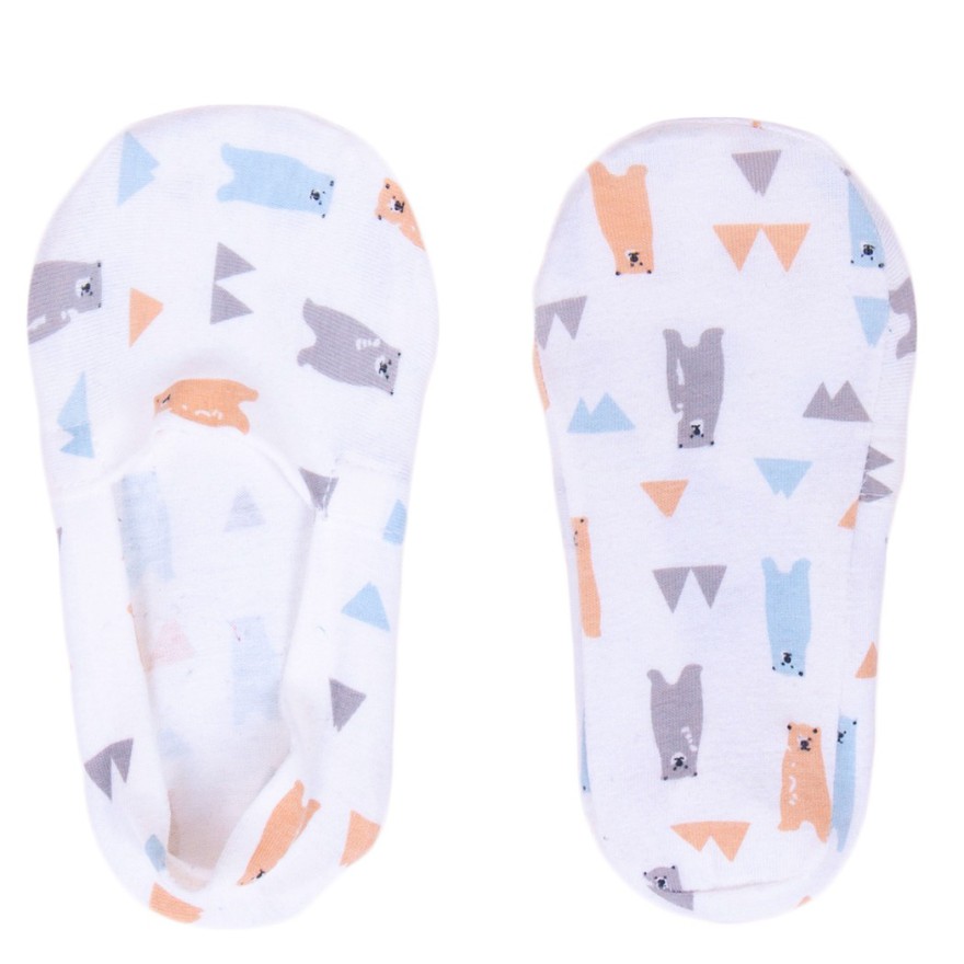 SKARPETY STOPKI SKARPETKI wzór misie i trójkąty