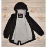 Kurtka WIATRÓWKA przeciwdeszczowa z kapturem wiosna jesień SNOW FASHION czarna