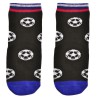 SKARPETKI bawełniane ABS skarpety chłopięce piłka nożna wzór piłki na czarnym