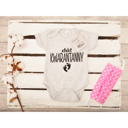 BODY szare EFEKT KWARANTANNY krótki rękaw