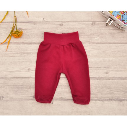 Bordowe PÓŁŚPIOCHY bezuciskowe bawełniane święta