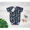 BODY granatowe w żyrafy krótki rękaw
