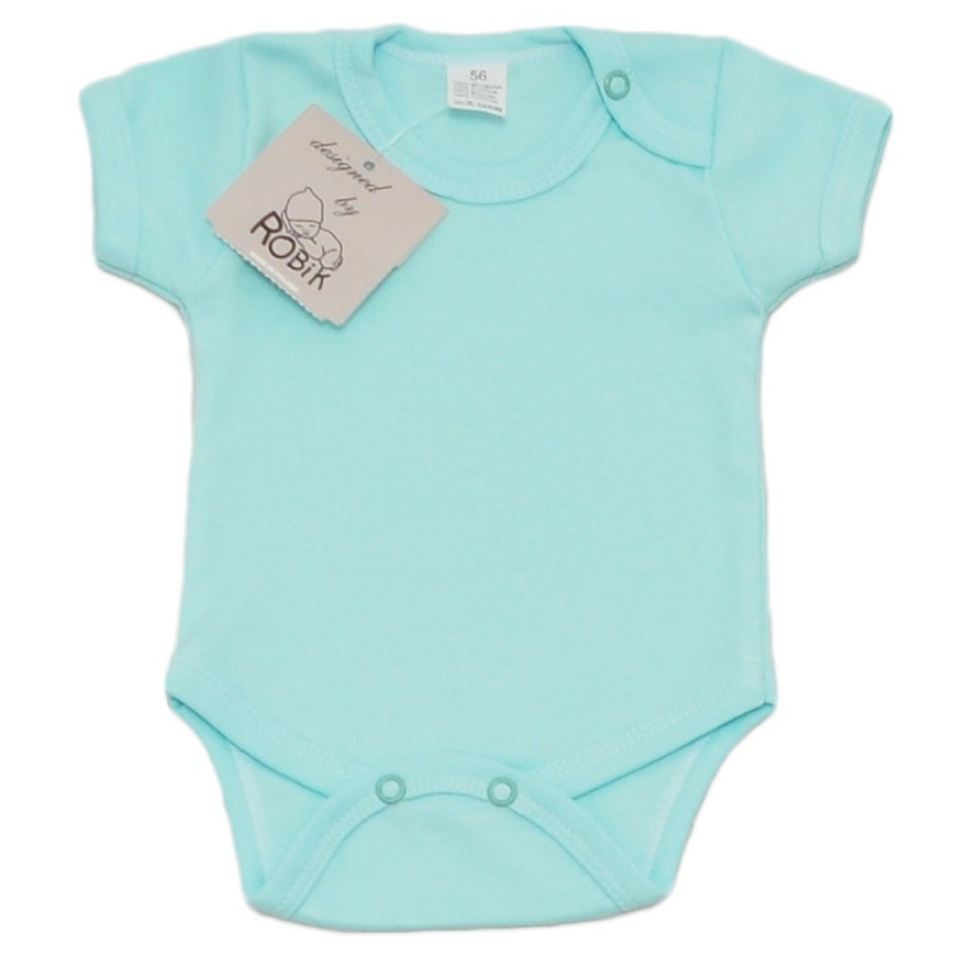 Miętowe body krótki rękaw