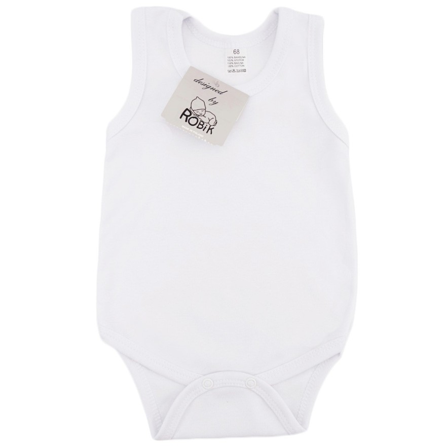 Białe body na ramiączka LATO