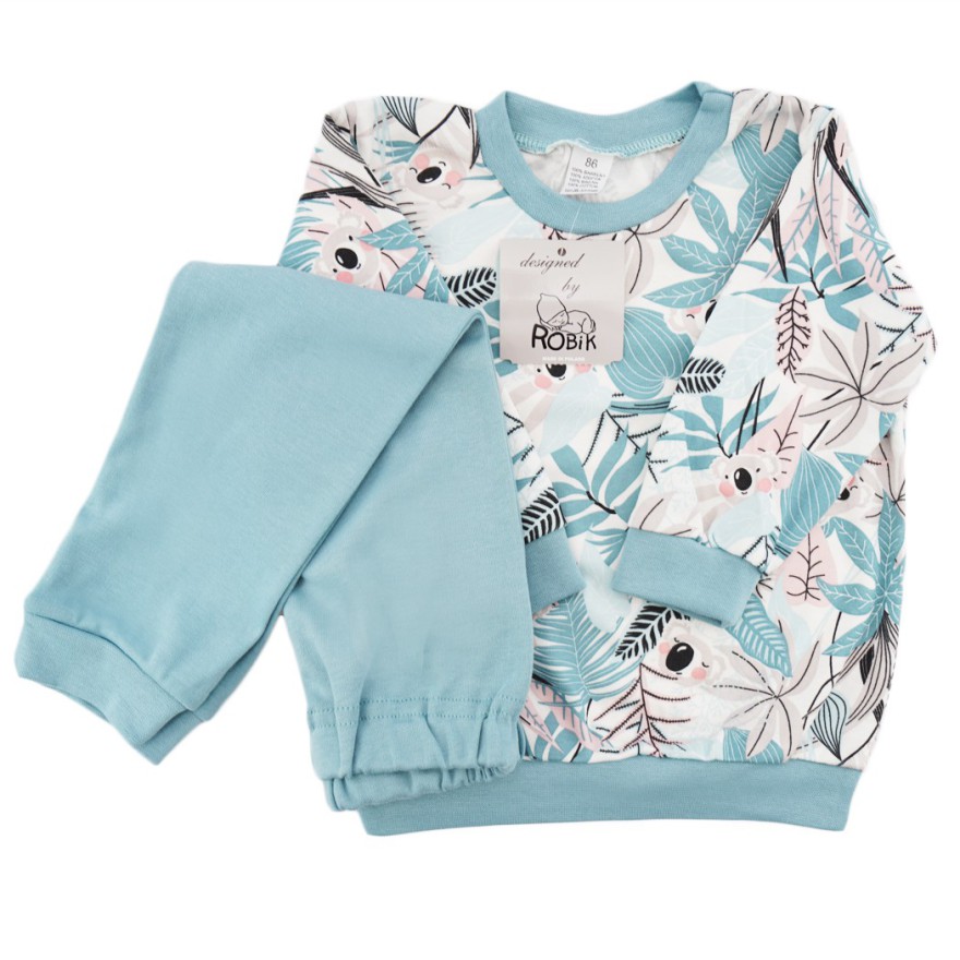 Iceberg PIŻAMA w misie koala długi rękaw wzór 377i