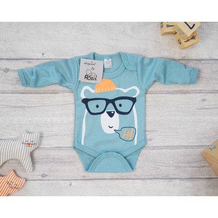 Iceberg BODY MIŚ HI! długi rękaw wzór 694