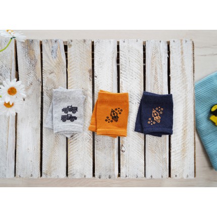 Szare NAKOLANNIKI z ABS w auta DO RACZKOWANIA rozmiar uniwersalny