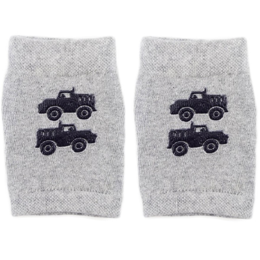 Szare NAKOLANNIKI z ABS w auta DO RACZKOWANIA rozmiar uniwersalny