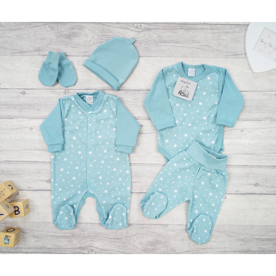 WYPRAWKA dla wcześniaka do szpitala 5 części iceberg gwiazdki 219i