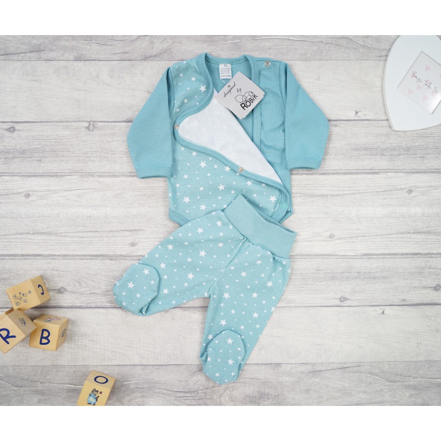 WYPRAWKA dla noworodka do szpitala 5 części iceberg gwiazdki 219i