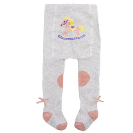 RAJSTOPY do RACZKOWANIA 3d szare z konikiem POTRÓJNY ABS! wzór 460