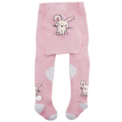 RAJSTOPY do RACZKOWANIA różowe z królikiem 3d POTRÓJNY ABS! wzór 462