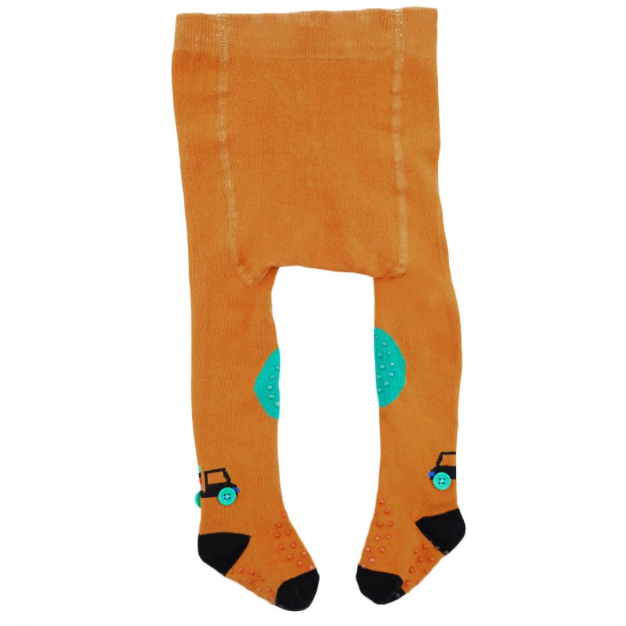 RAJSTOPY do RACZKOWANIA brązowe z ciężarówką POTRÓJNY ABS! wzór 467