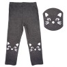 Szare LEGGINSY kotki GETRY długie