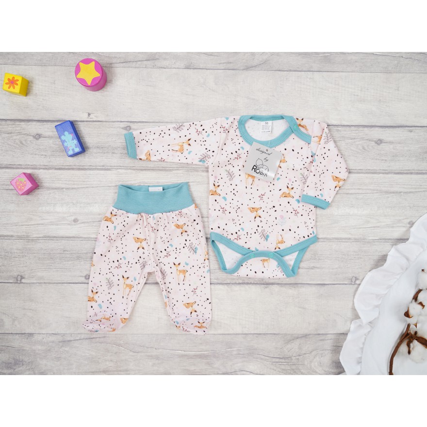 Komplet 2cz body + półśpiochy iceberg wz. sarenka WCZEŚNIAK