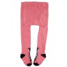 RAJSTOPY z ABS różowe z żyrafą wzór 504
