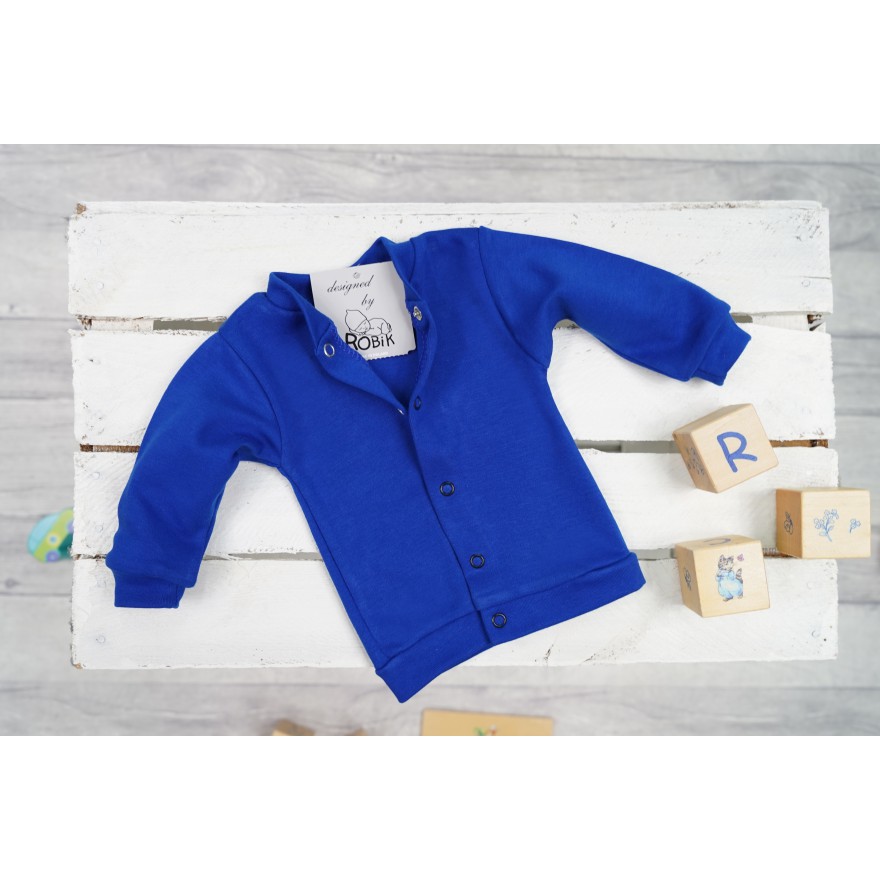 Chabrowy BOMBER kaftanik bomberka bawełniany niemowlęcy