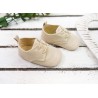Eleganckie buty NIECHODKI beżowe BUCIKI CHRZEST