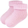 Różowe BAWEŁNIANE SKARPETKI bezuciskowe niemowlęce