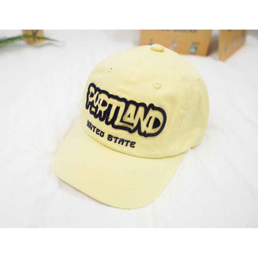 CZAPKA Z DASZKIEM żółta PORTLAND bejsbolówka