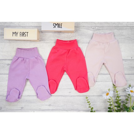 3pak PÓŁŚPIOCHY bezuciskowe malinowy wrzosowy pudrowy