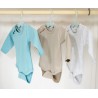 3pak BODY z długim rękawem iceberg piaskowy melanż