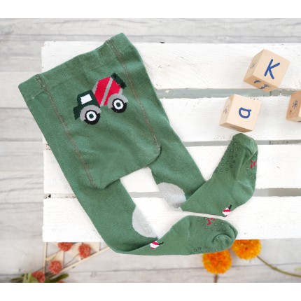 RAJSTOPY do RACZKOWANIA zielone betoniarka POTRÓJNY ABS! wzór 554