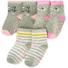3 PAK SKARPETKI z ABS SŁOŃ LOVE skarpety dziewczęce D-51