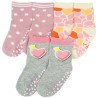 3 PAK SKARPETKI z ABS GROCHY skarpety dziewczęce D-50