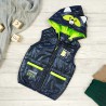 Granatowa KAMIZELKA bezrękawnik SZOP nice1996by metalik