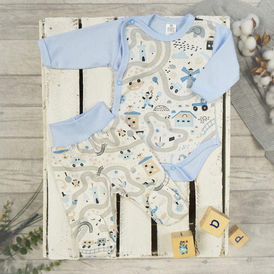 WYPRAWKA WCZEŚNIAK do szpitala 5 części niebieska historyjka