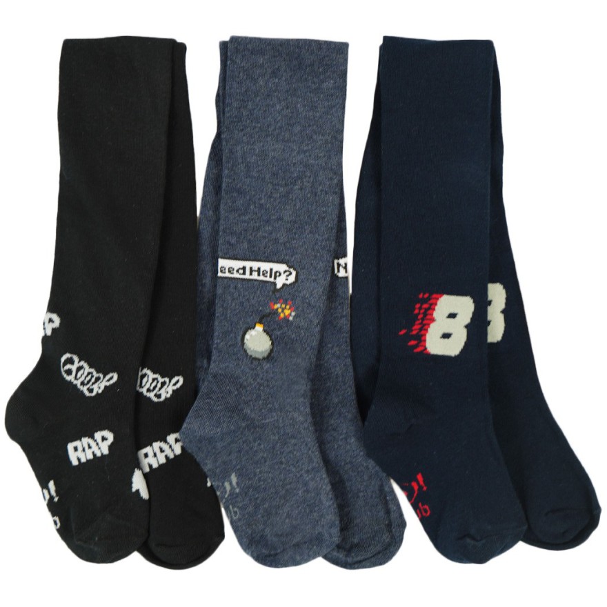 3pak RAJSTOPY bawełniane rap 8 chłopiece