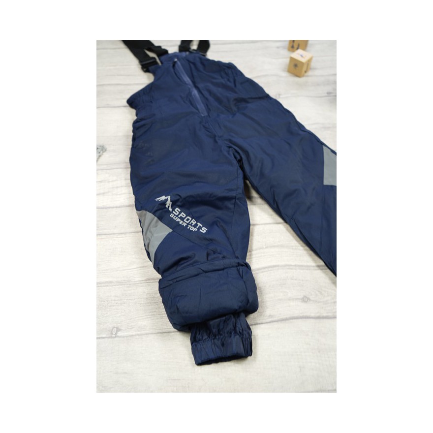 SPODNIE NARCIARSKIE zimowe GRANATOWE sports, super top