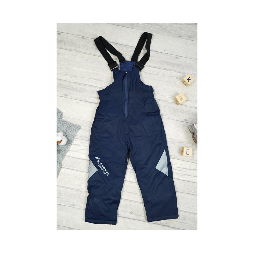 SPODNIE NARCIARSKIE zimowe GRANATOWE sports, super top