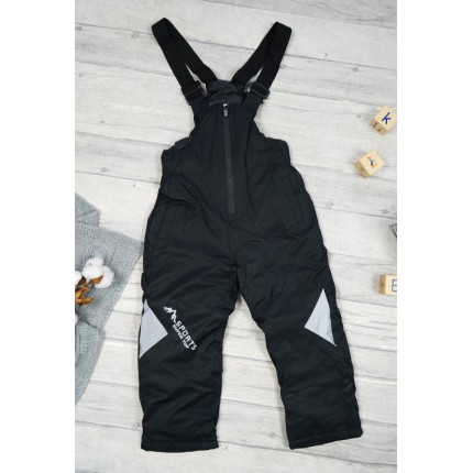 SPODNIE NARCIARSKIE zimowe CZARNE sports, super top