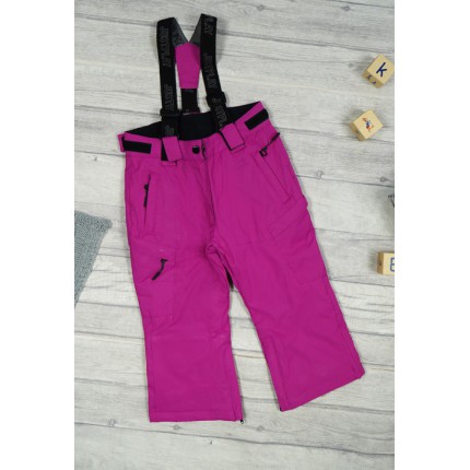 SPODNIE NARCIARSKIE zimowe FIOLETOWE justplay