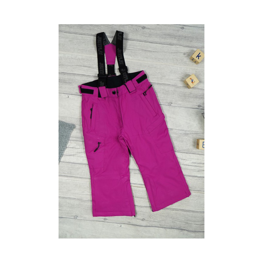 SPODNIE NARCIARSKIE zimowe FIOLETOWE justplay