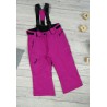 SPODNIE NARCIARSKIE zimowe FIOLETOWE justplay