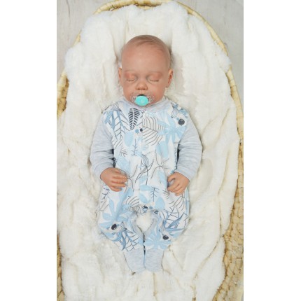 WCZEŚNIAK pajac pajacyk szary w misie koala wzór 377s