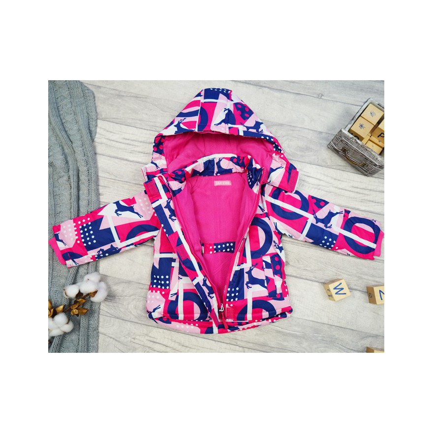 ZIMOWY KOMBINEZON dwuczęściowy AMARANT JELONKI kurtka + spodnie