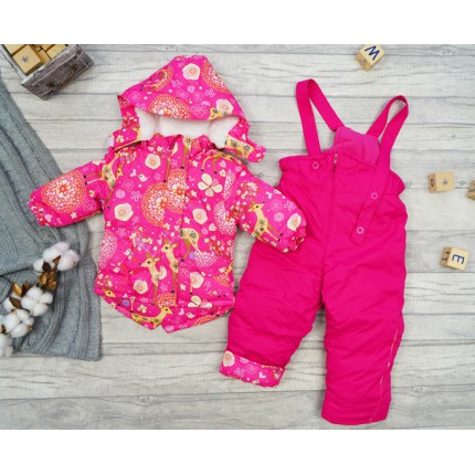 ZIMOWY KOMBINEZON dwuczęściowy AMARANT SARENKI kurtka + spodnie