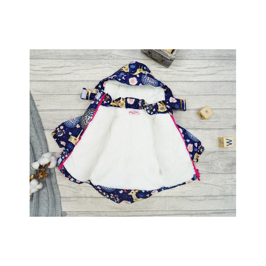 ZIMOWY KOMBINEZON dwuczęściowy GRANAT SARENKI kurtka + spodnie