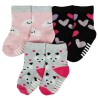 3PAK SKARPETKI z ABS CHMURKI SZOP skarpety dziewczęce D-55
