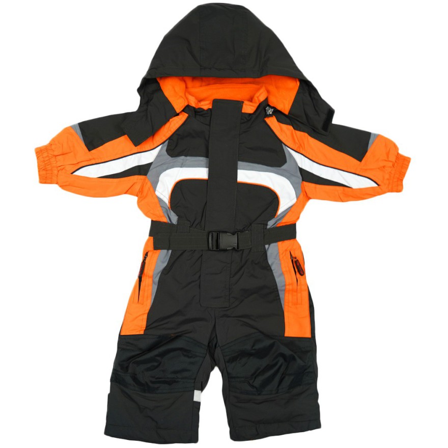 ZIMOWY KOMBINEZON jednoczęściowy POMARAŃCZOWY termoaktywny